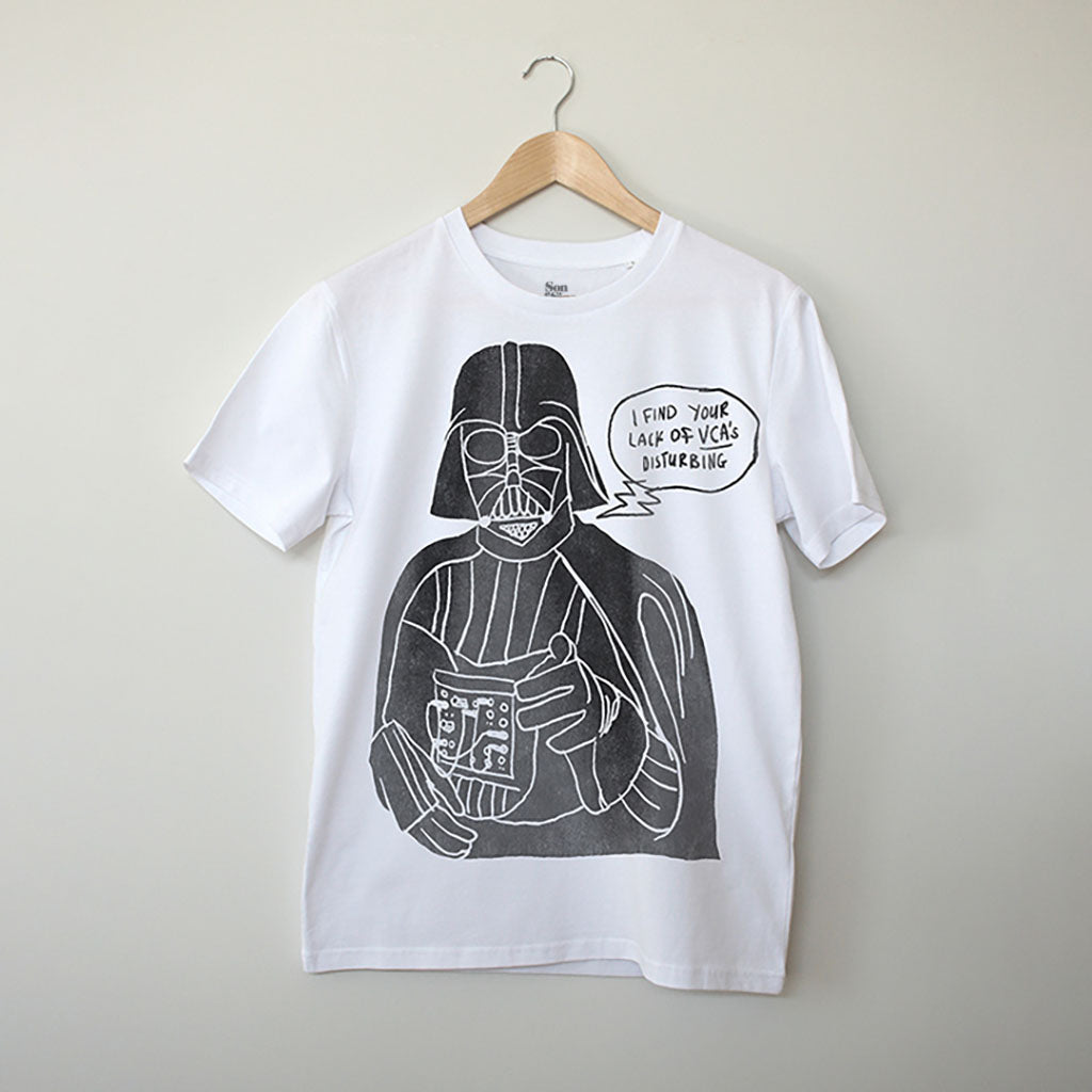 Disturbance Contepmorary T-Shirt. Modular Synth and Eurorack T-Shirt Electronic Music Festival T-Shirt