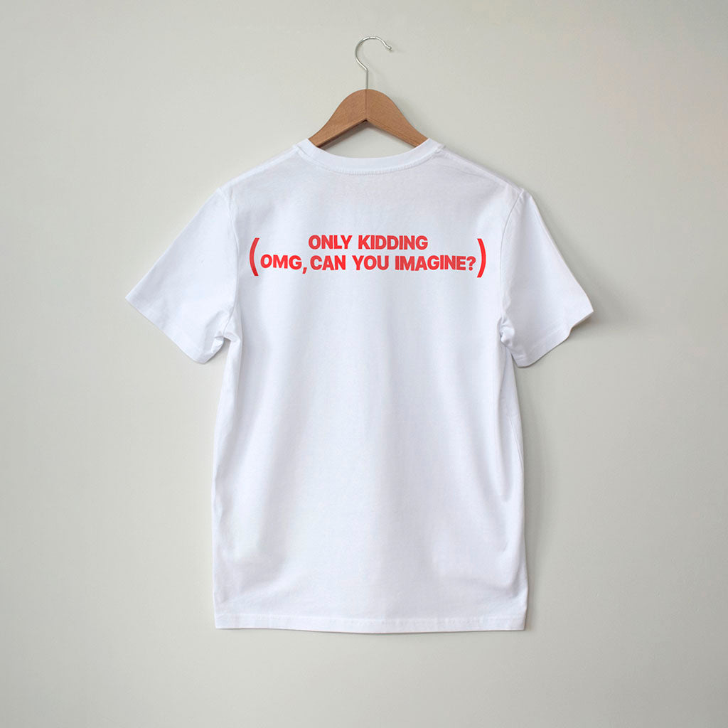 Funny synth t-shirt. Slogan. Contemporary Eurorack T-Shirt for Electronic Music Festival T-Shirt – Vegan T-Shirt – PETA Approved and 100% organic cotton