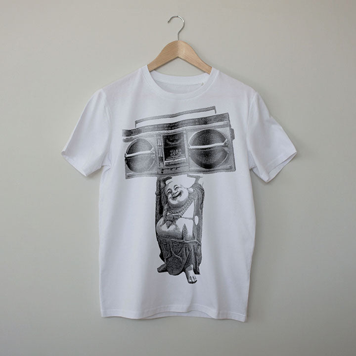 Buddha Boombox. Buddhist T-Shirt. 
