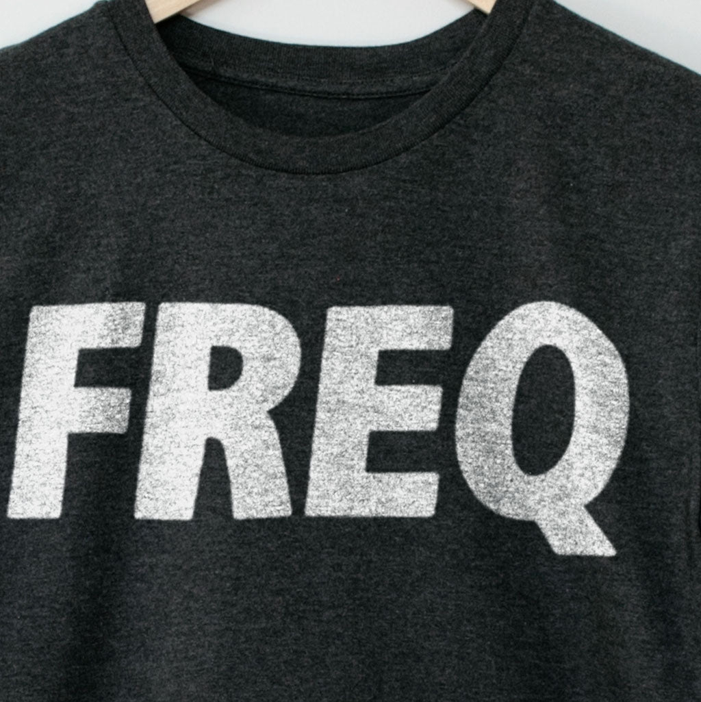 Close up of Printed design – Modular synth techno T-shirt by Son of Sine.