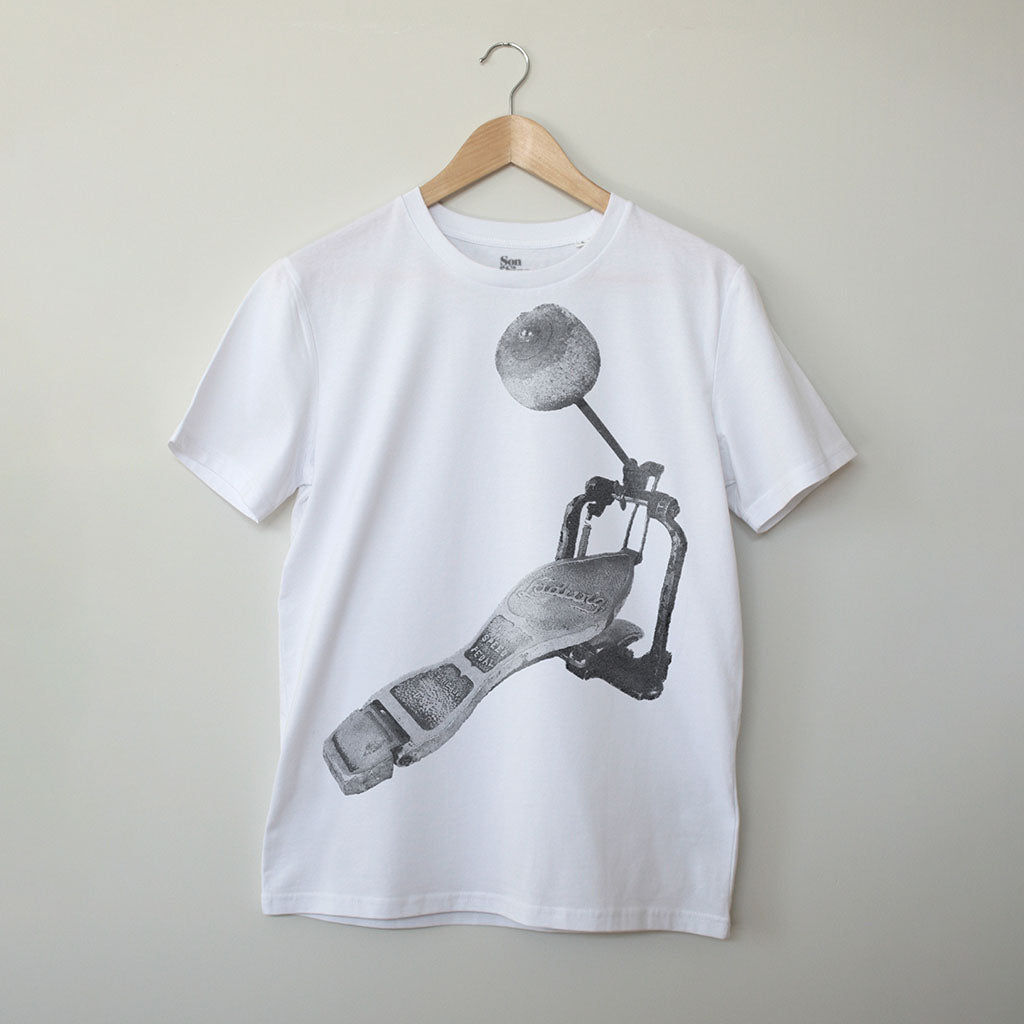 Kick. Drum machine t-shirt. Contemporary Techno Music T-Shirt for Electronic Music Festivals – Vegan T-Shirt – PETA Approved and 100% organic cotton