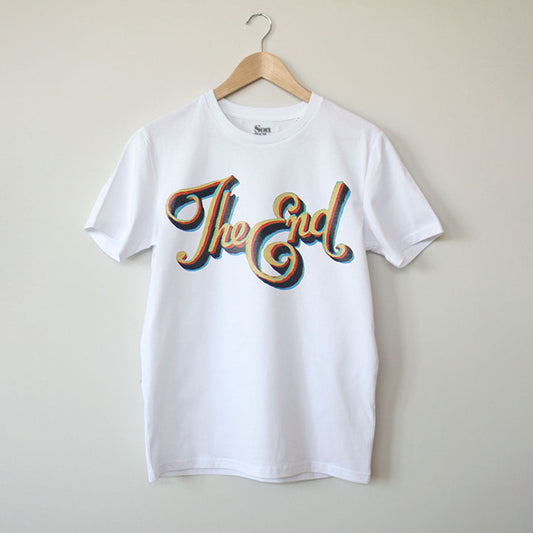 The End. Hollywood Cinema Golden Era T_shirt. 